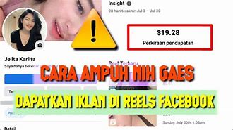 Cara Mendapatkan Undangan Iklan Di Reels Facebook