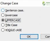 Uppercase Adalah Perintah Untuk